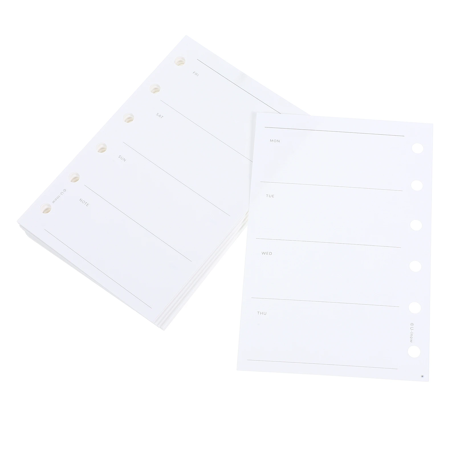 Journal Refill Paper 6-Hole Loose Leaf Lined Notebook Inner Core White Pages Planner Inserts School Office Home Use
Journal Refill Paper 6-Hole Loose Leaf Lined Notebook Inner Core White Pages Planner Inserts School Office Home Use
