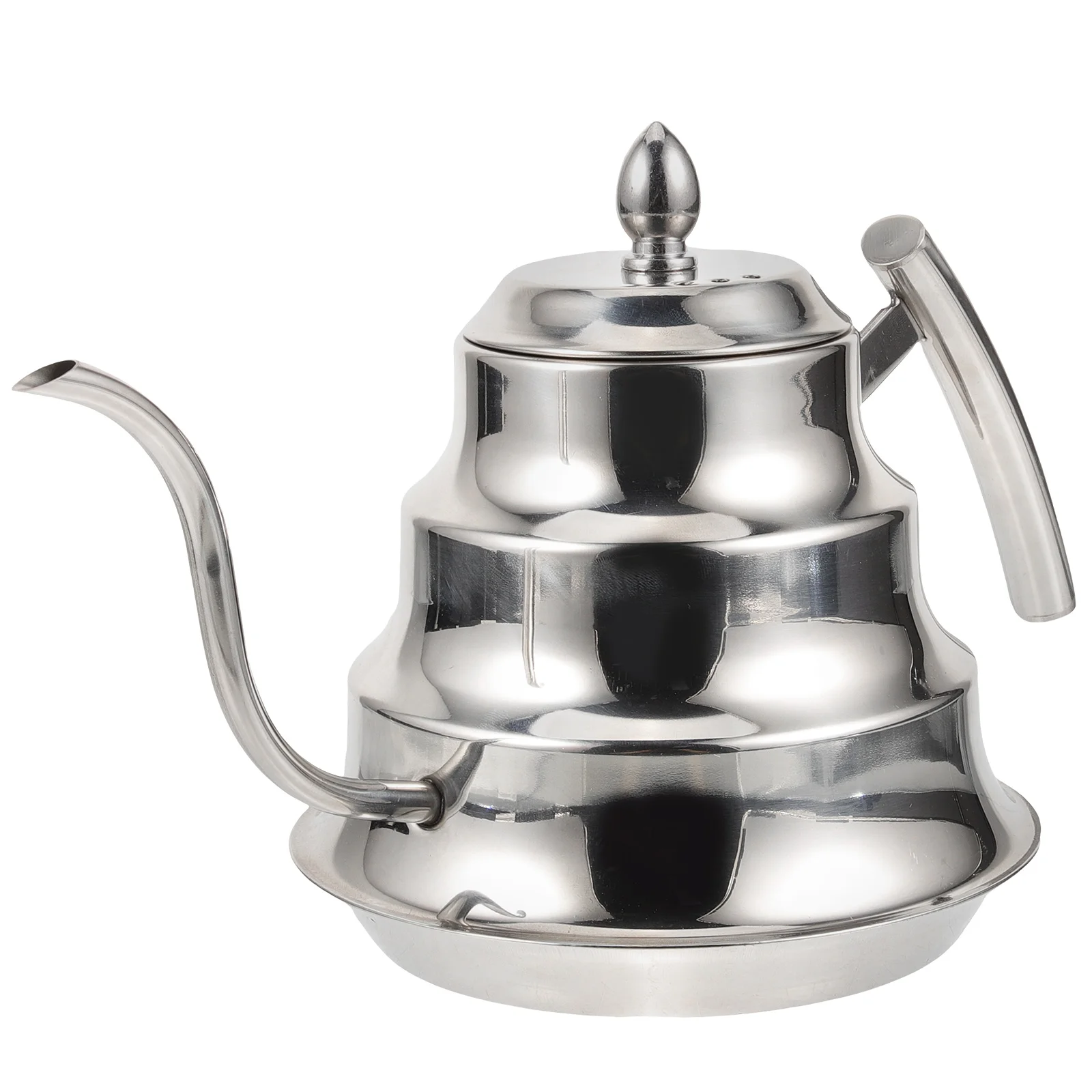 Stainless Steel Teapot 1.2L Silver Restaurant Kettle Ergonomic Handle Kitchen Water Heater Practical Gift Idea Tea Coffee Pot
Stainless Steel Teapot 1.2L Silver Restaurant Kettle Ergonomic Handle Kitchen Water Heater Practical Gift Idea Tea Coffee Pot