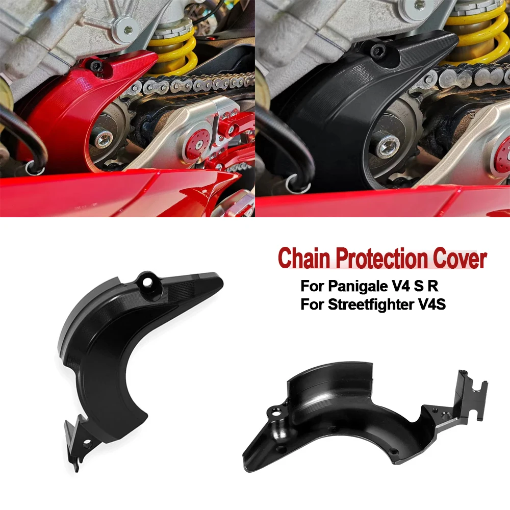 For DUCATI Panigale V4 S R Streetfighter V4S 2018-2023 New Motorcycle CNC Aluminum Front Sprocket Chain Wheel Protective Cover
For DUCATI Panigale V4 S R Streetfighter V4S 2018-2023 New Motorcycle CNC Aluminum Front Sprocket Chain Wheel Protective Cover