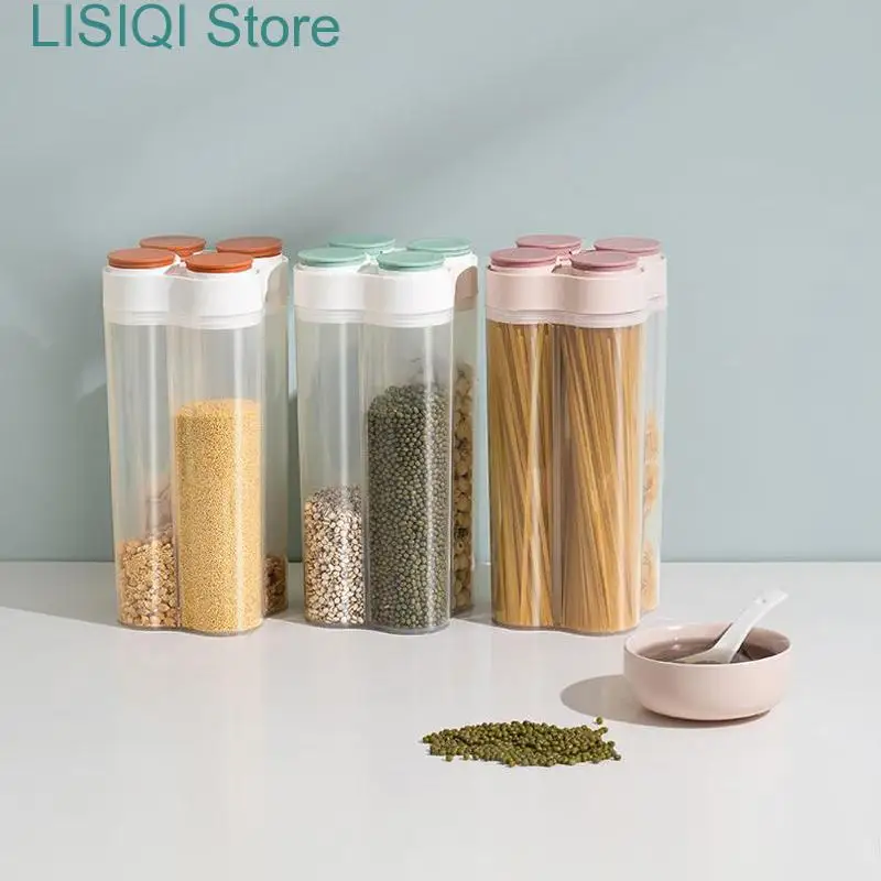 Airtight Cereal Container For Food Grain Tank Storage Box Organizer Kitchen Containers Household Item Jar Plastic Noodle Storage
Airtight Cereal Container For Food Grain Tank Storage Box Organizer Kitchen Containers Household Item Jar Plastic Noodle Storage
