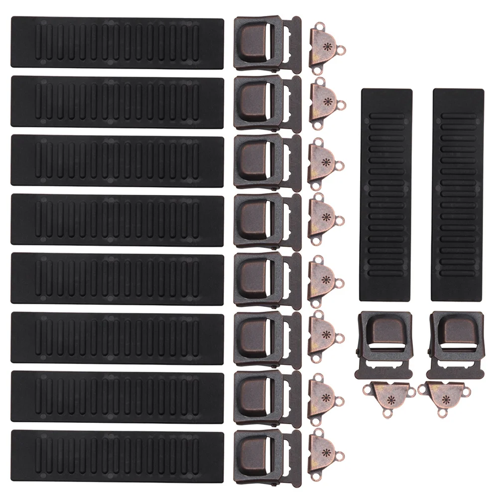 10 Sets Waist Adjustment Buckle Trousers Repair Garment Accessories Hand Sewing Hook Jeans Hooks Plastic
10 Sets Waist Adjustment Buckle Trousers Repair Garment Accessories Hand Sewing Hook Jeans Hooks Plastic