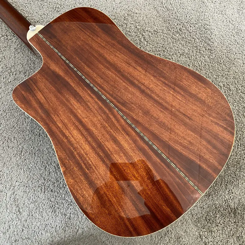 Sunburst Color Electric&Acoustic Guitar All Solid Body Spruce+Mahogany with Shadow Sonic 2 Active Pickups 20 Frets Stock Guitar
Sunburst Color Electric&Acoustic Guitar All Solid Body Spruce+Mahogany with Shadow Sonic 2 Active Pickups 20 Frets Stock Guitar