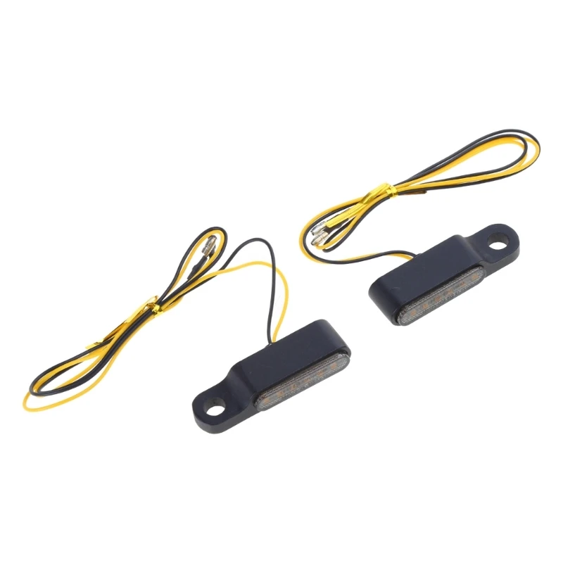 2Pcs Handlebar Amber Lamp Turn Signals 12V Flashing Lights Flasher Mini 6LEDs Turn Light
2Pcs Handlebar Amber Lamp Turn Signals 12V Flashing Lights Flasher Mini 6LEDs Turn Light