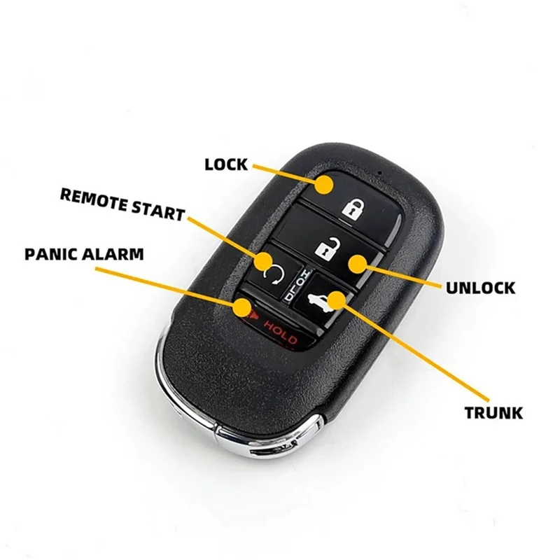 NEW-For HONDA Smart Key Fob Remote KR5TP-4 For Accord Civic CRV HRV 5 Button Keyless Entry Remote Control 433MHZ 4A Chip
NEW-For HONDA Smart Key Fob Remote KR5TP-4 For Accord Civic CRV HRV 5 Button Keyless Entry Remote Control 433MHZ 4A Chip