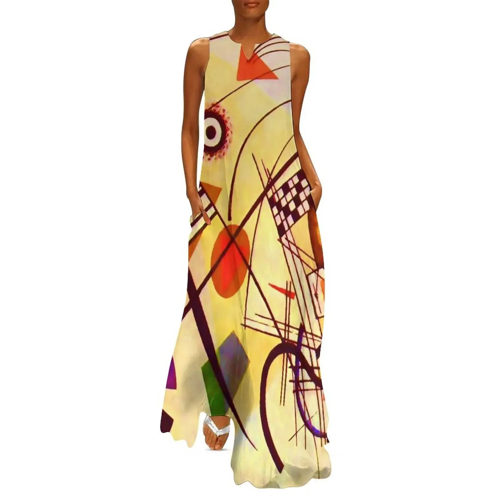 Kandinsky Blue Red Yellow Abstract Art Long Dress women's summer jumpsuit dress for women Dress
Kandinsky Blue Red Yellow Abstract Art Long Dress women's summer jumpsuit dress for women Dress