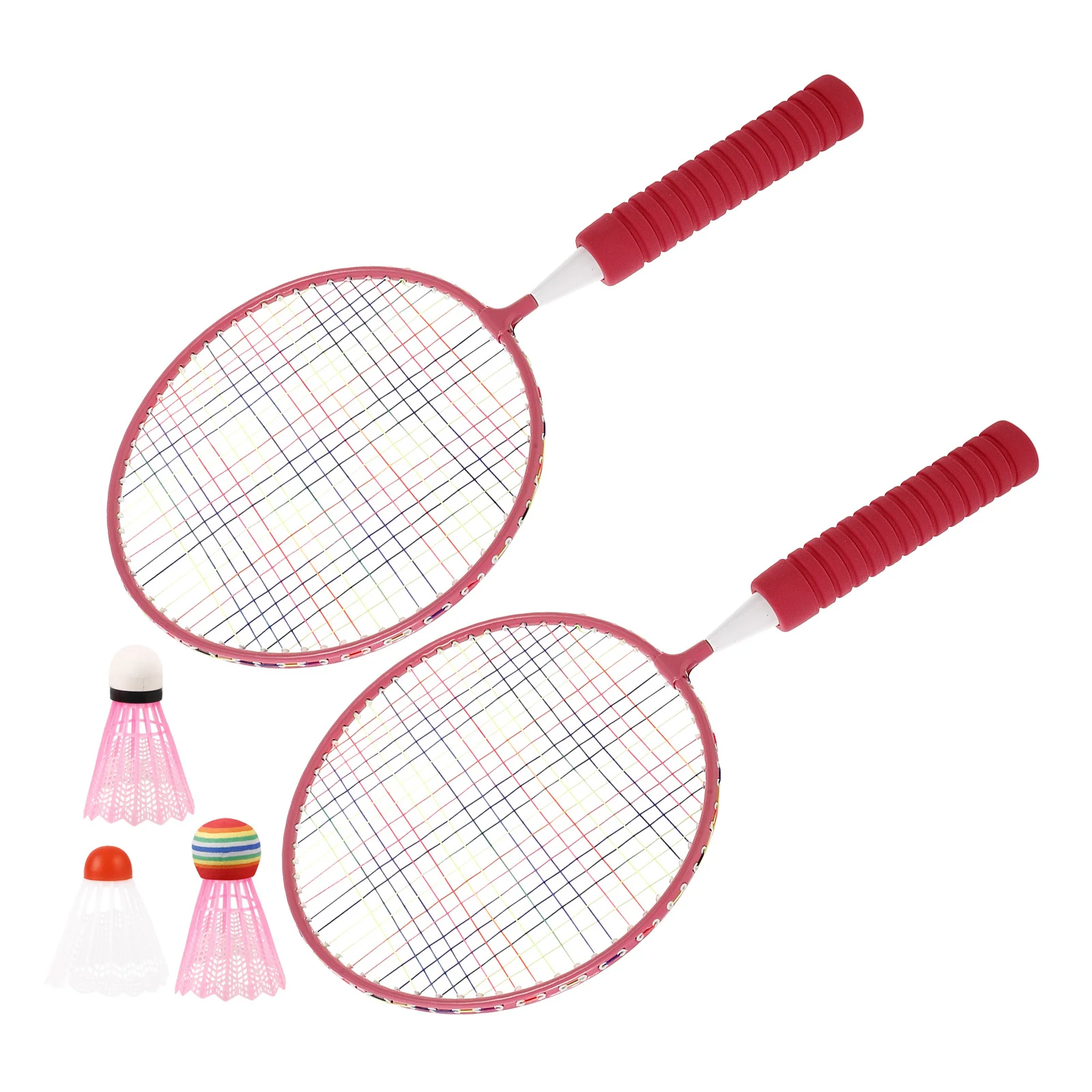 1 set 1 Set Badminton Racket Kit Lightweight For Kids Outdoor Play Parent-Child Beginner Sports Set Portable Rackets With Balls
1 set 1 Set Badminton Racket Kit Lightweight For Kids Outdoor Play Parent-Child Beginner Sports Set Portable Rackets With Balls