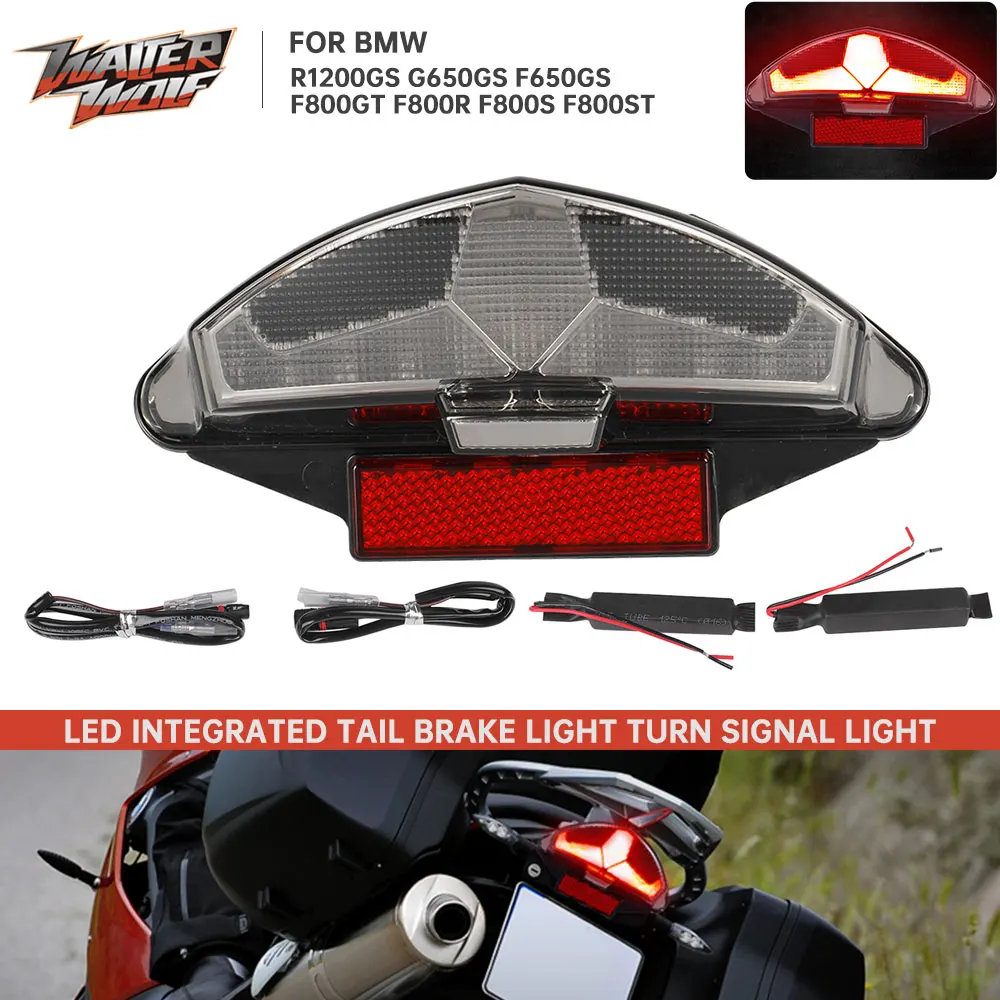 R1200 GS ADV LED Integrated Tail Lights For BMW R1200GS F650GS F 800GT 800R 800S 800ST G650GS Taillight Brake Blinker Indicator
R1200 GS ADV LED Integrated Tail Lights For BMW R1200GS F650GS F 800GT 800R 800S 800ST G650GS Taillight Brake Blinker Indicator