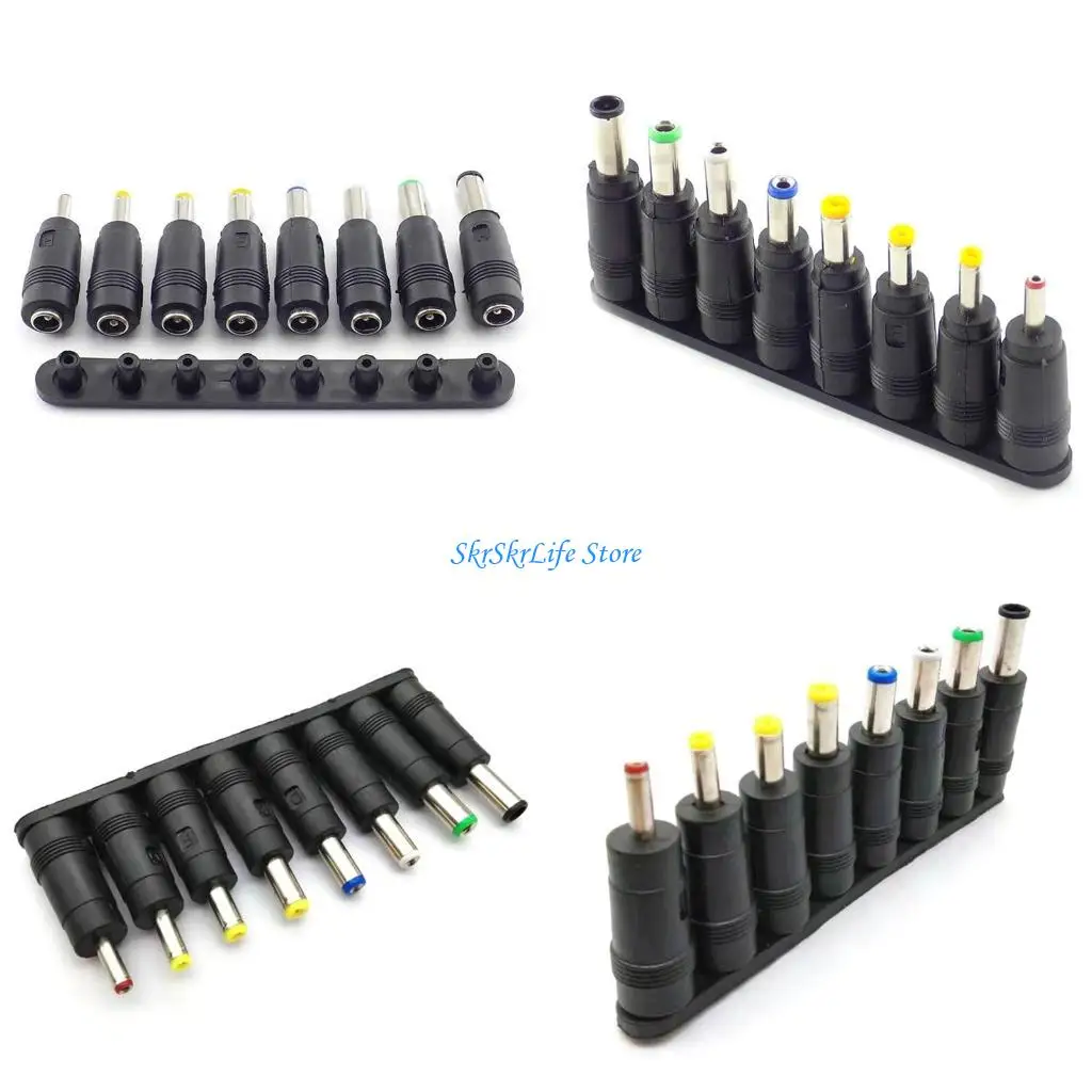 E65E 8 шт./компл. адаптер постоянного тока нескольких типов до 5,5x2,1 мм адаптер питания для ноутбука
E65E 8 шт./компл. адаптер постоянного тока нескольких типов до 5,5x2,1 мм адаптер питания для ноутбука