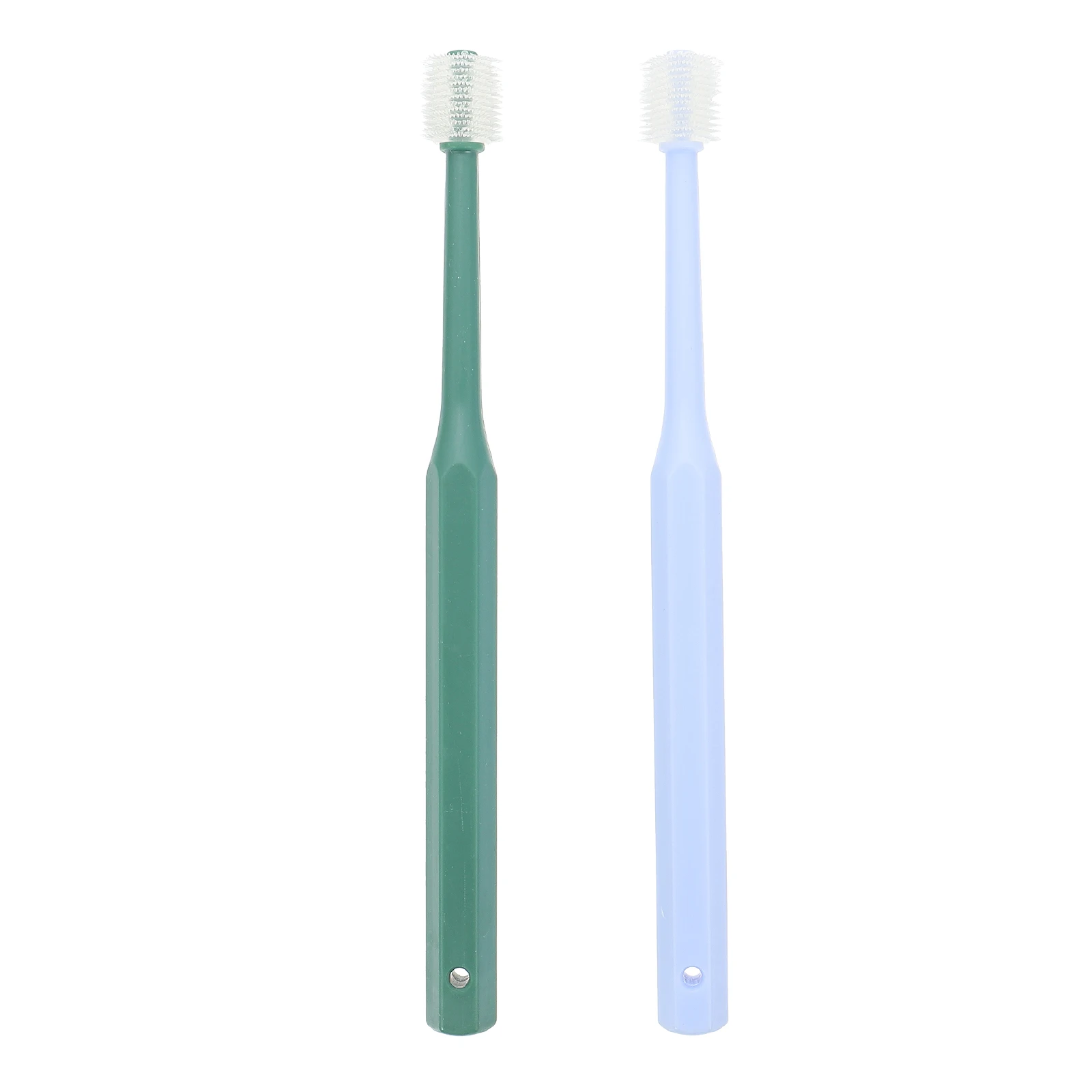 2 Pcs Pet Toothbrush Small Dog Cat al Cleaning Teeth Care Abs Plastic Portable 360 Degree Long H Anti Slip Brush Head
2 Pcs Pet Toothbrush Small Dog Cat al Cleaning Teeth Care Abs Plastic Portable 360 Degree Long H Anti Slip Brush Head