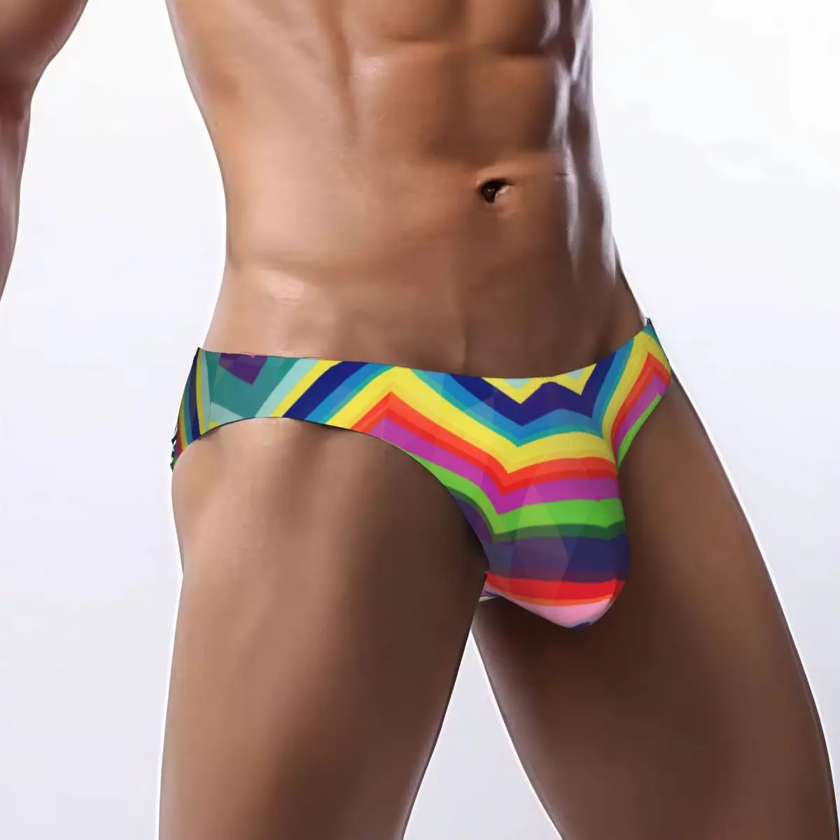 Men's Briefs Sexy Underpants Retro Rainbow Zig Zag Background Bikini Underwear Men Panties
Men's Briefs Sexy Underpants Retro Rainbow Zig Zag Background Bikini Underwear Men Panties
