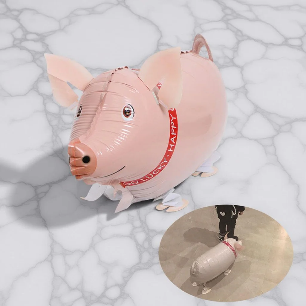 Walking Piggy Aluminum Foil Balloon Pink Self-Sealing Valve For Birthday Wedding Party Decoration Piggy Foil Balloons
Walking Piggy Aluminum Foil Balloon Pink Self-Sealing Valve For Birthday Wedding Party Decoration Piggy Foil Balloons