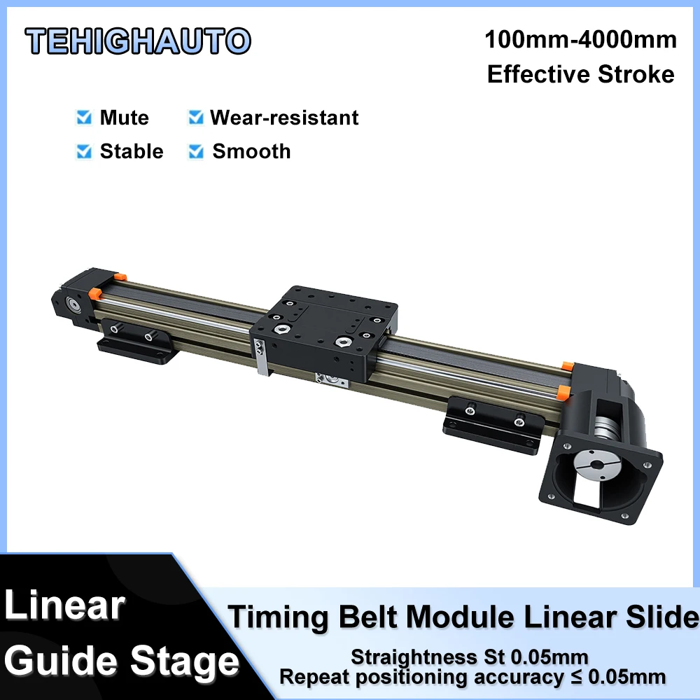 High-speed Belt-driven Linear Motion System Fully Enclosed Table XYZ Timing Belt Module LinearSlide For CNC Laser cutting machin
High-speed Belt-driven Linear Motion System Fully Enclosed Table XYZ Timing Belt Module LinearSlide For CNC Laser cutting machin