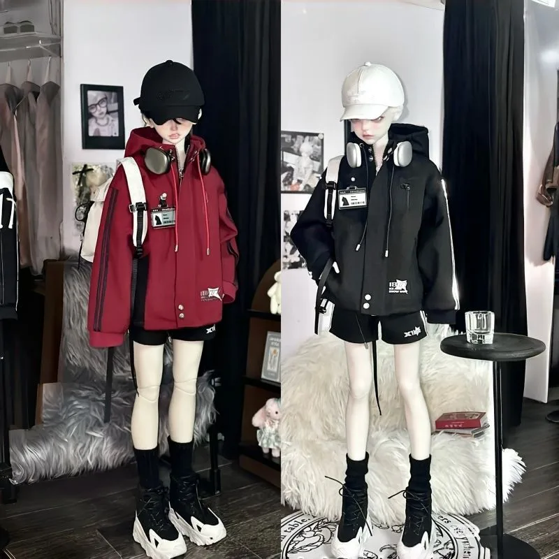 BJD Four Part Baby Clothes Big Four Pu Four Fat Four Size New Stormtrooper Jacket Set Coat+Pants+Brand Name+Socks 4-piece Set
BJD Four Part Baby Clothes Big Four Pu Four Fat Four Size New Stormtrooper Jacket Set Coat+Pants+Brand Name+Socks 4-piece Set