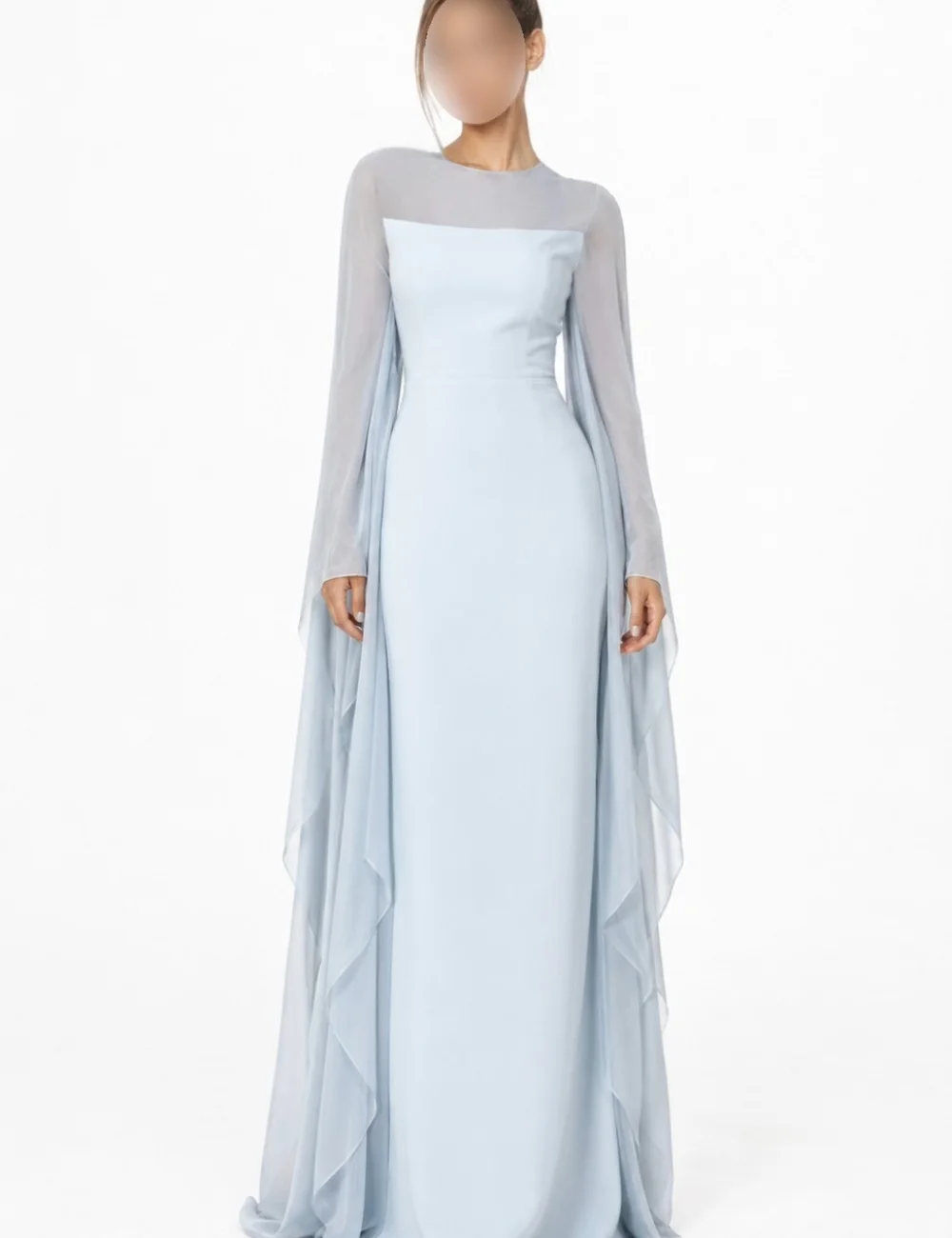 Customized Blue Simple Sizes Available Chiffon Pleat Ruched A-line High Collar Floor-Length Evening Dresses For Birthday Party
Customized Blue Simple Sizes Available Chiffon Pleat Ruched A-line High Collar Floor-Length Evening Dresses For Birthday Party
