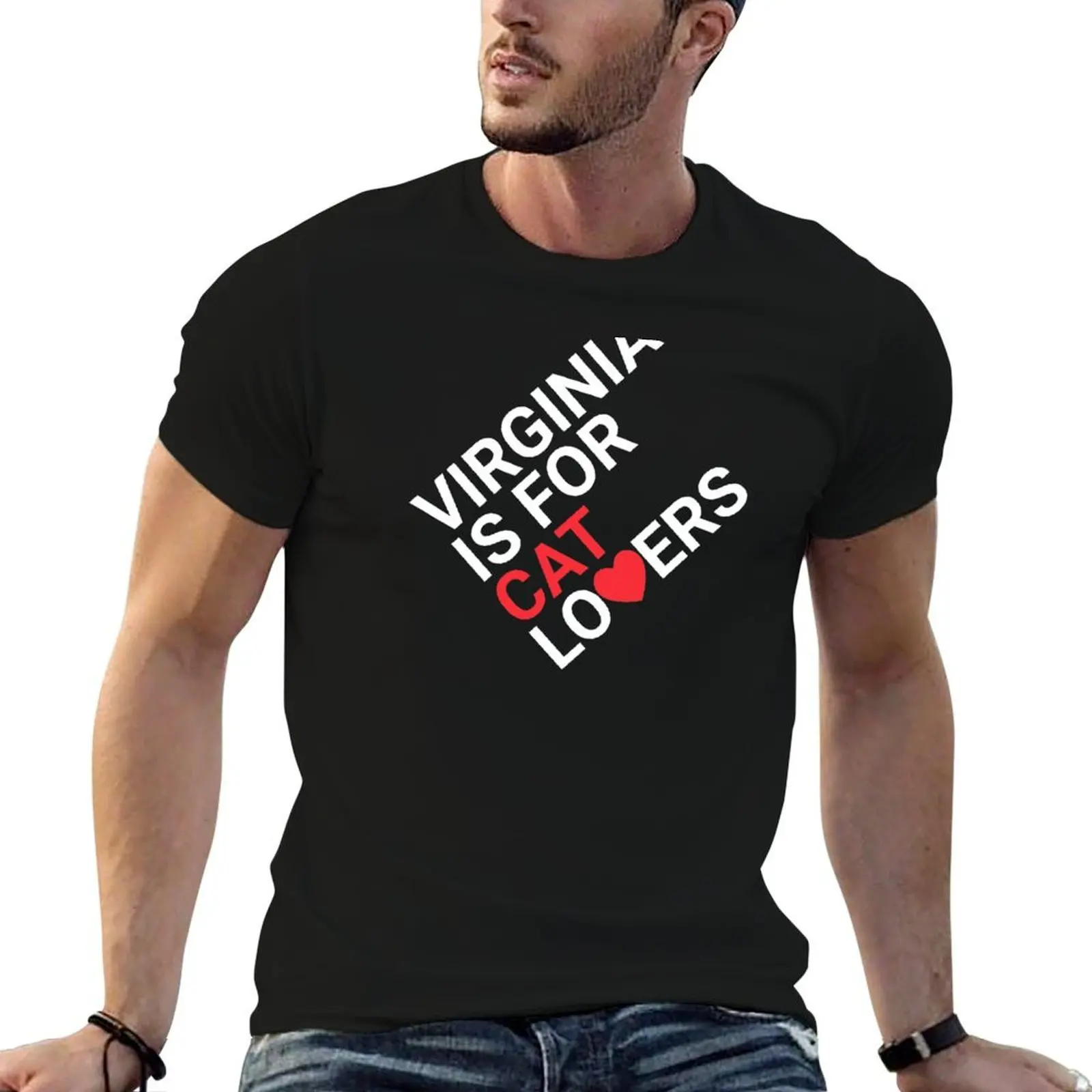 Virginia Is For Cat Lovers T-Shirt t shirt man luxury t shirt for man 100 percent cotton T-Shirt
Virginia Is For Cat Lovers T-Shirt t shirt man luxury t shirt for man 100 percent cotton T-Shirt