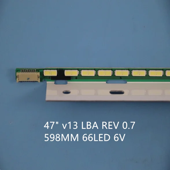 LCD TV backlight strip FOR LG 47 inch TX-L47ET61B light strip 47 "V13 LBA REV 0.7 LC470EUD FF F1 new 598MM 66LED 6V
LCD TV backlight strip FOR LG 47 inch TX-L47ET61B light strip 47 "V13 LBA REV 0.7 LC470EUD FF F1 new 598MM 66LED 6V
