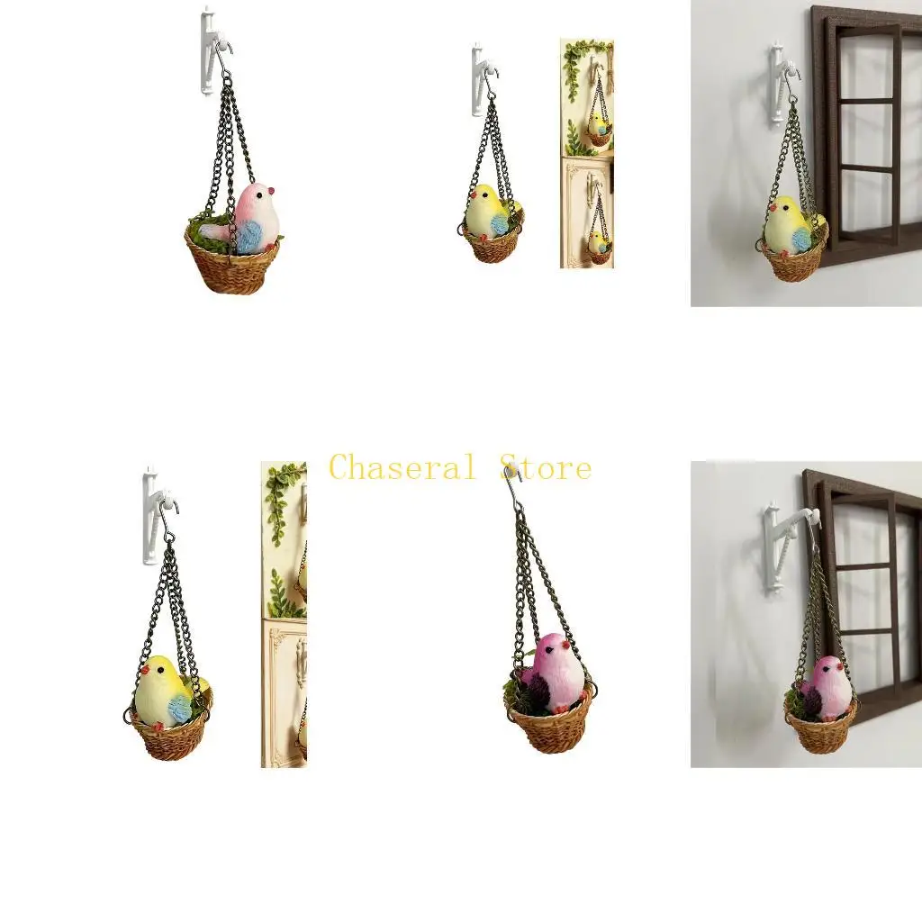 E7CE Miniature Bird Nest Model Figurine For Doll House Scene Decoration 1:12 Scale Model Craft Project Landscape Accessory
E7CE Miniature Bird Nest Model Figurine For Doll House Scene Decoration 1:12 Scale Model Craft Project Landscape Accessory