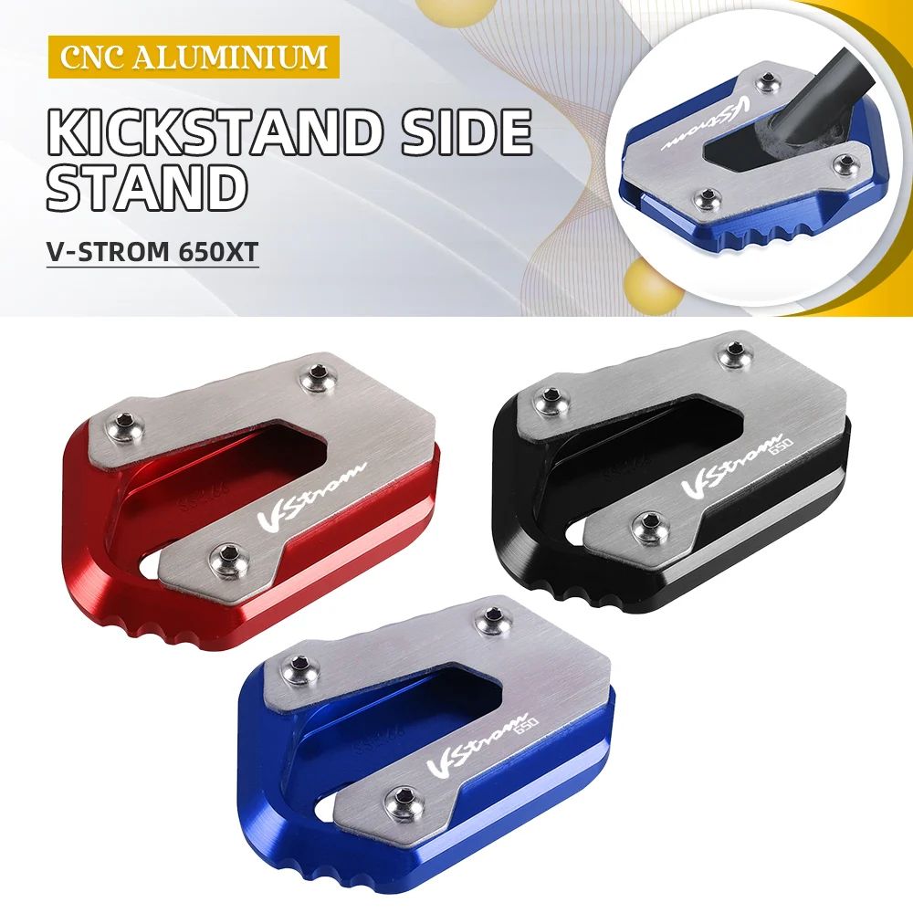 FOR Suzuki V-Strom 650 650XT DL 650 V-Strom 2016 2017 2018 2019 2020 2021 2022 2023 Foot Side Stand Extension Enlarger Plate Pad
FOR Suzuki V-Strom 650 650XT DL 650 V-Strom 2016 2017 2018 2019 2020 2021 2022 2023 Foot Side Stand Extension Enlarger Plate Pad