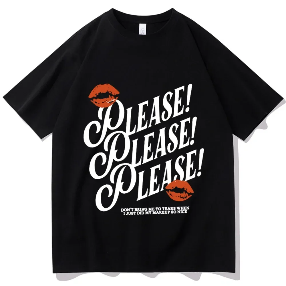 Sabrina Carpenter Please Please Please print T-shirt fan gift Harajuku casual T-shirt 100% cotton o-neck short-sleeved top
Sabrina Carpenter Please Please Please print T-shirt fan gift Harajuku casual T-shirt 100% cotton o-neck short-sleeved top