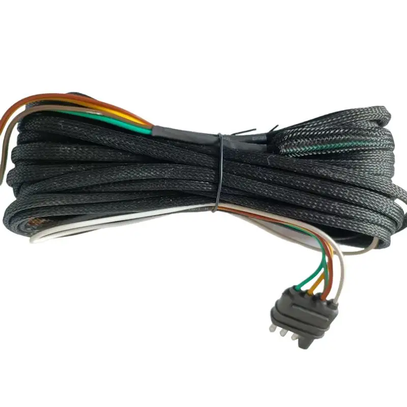 4 Pin Trailer Wiring 22 Ft Connector With Black Nylon Protective Sleeve 4 Pin Boat Trailer Wire Extension Connector Kit Towing
4 Pin Trailer Wiring 22 Ft Connector With Black Nylon Protective Sleeve 4 Pin Boat Trailer Wire Extension Connector Kit Towing