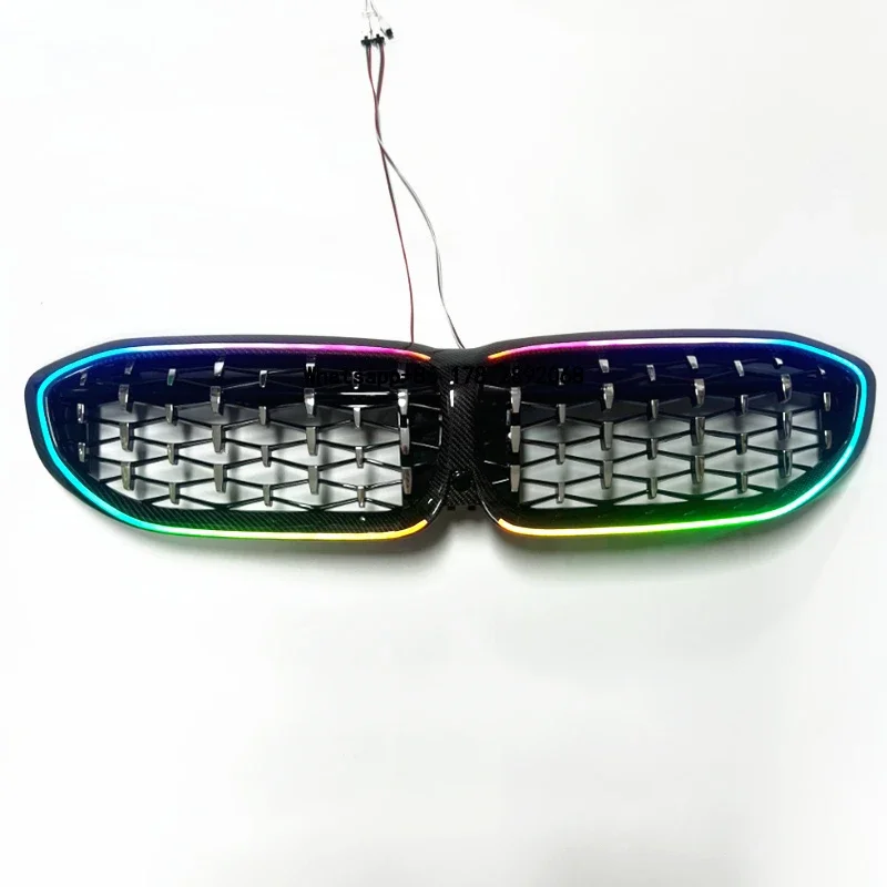 LED luminous Racing Grills for New 3 Series G20 G21 G28 M340i RBG Carbon Fiber Front Grille Replacement 2019-2026
LED luminous Racing Grills for New 3 Series G20 G21 G28 M340i RBG Carbon Fiber Front Grille Replacement 2019-2026