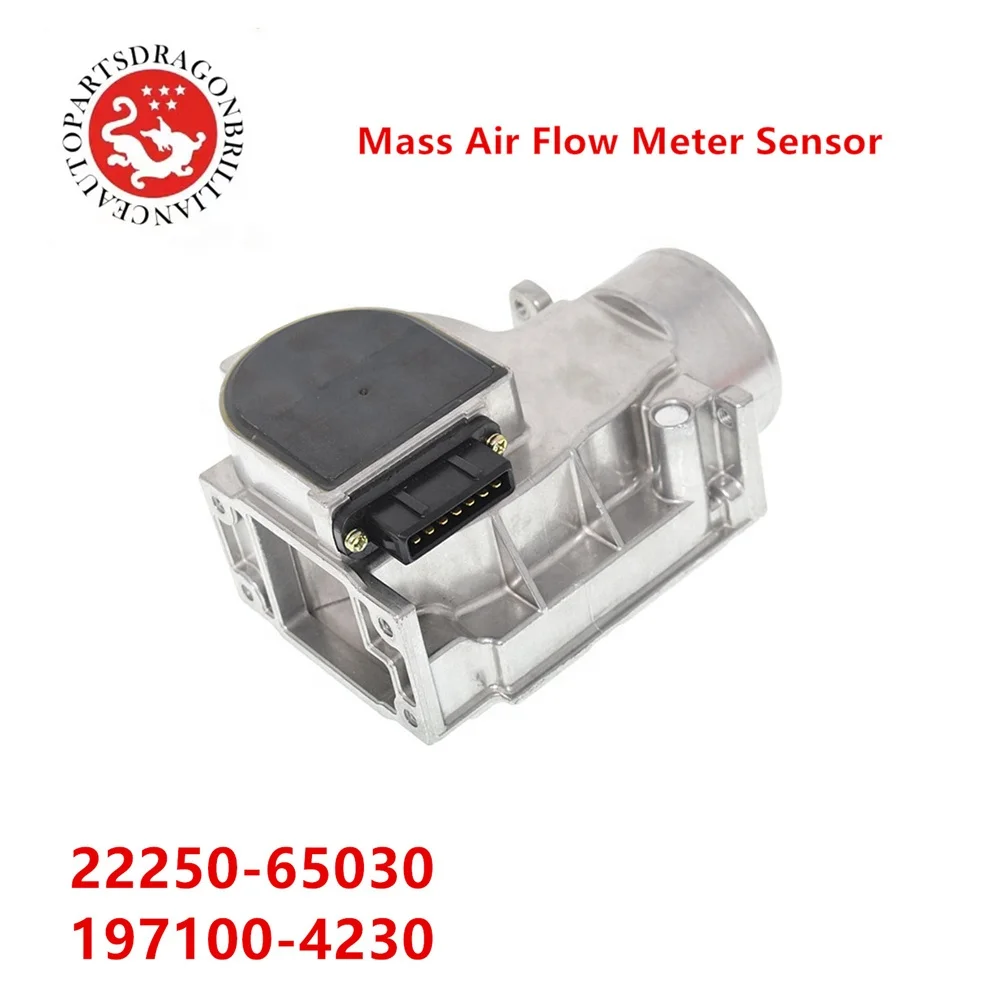 MAS MAF AMF Air Flow Meter Sensor 2225065030 1971004230 for Toyota T100 Pickup Trucks, 3VZE 3.0 Engine.
MAS MAF AMF Air Flow Meter Sensor 2225065030 1971004230 for Toyota T100 Pickup Trucks, 3VZE 3.0 Engine.