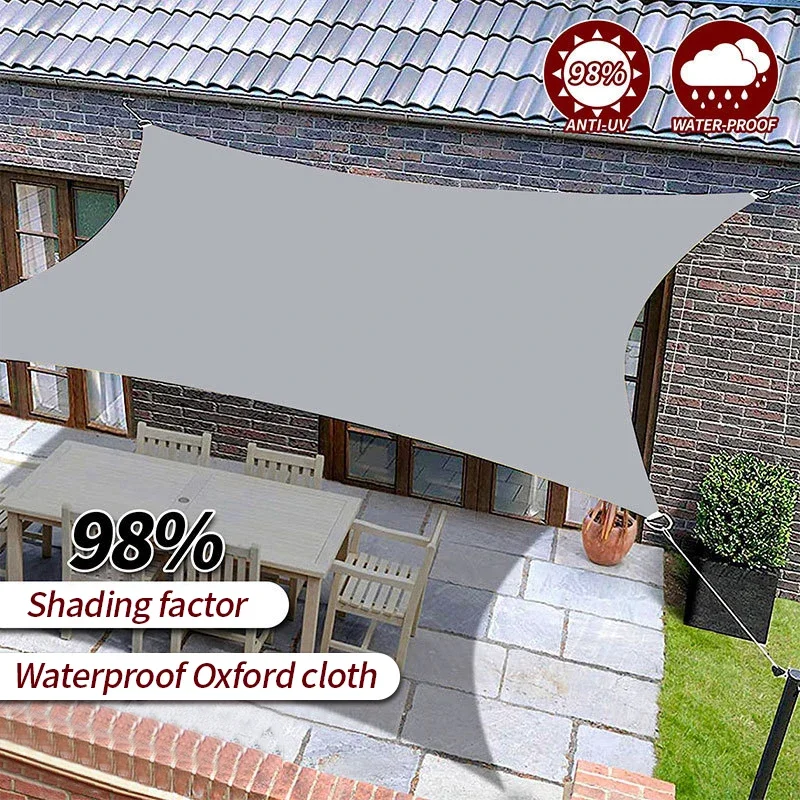 Waterproof Sunshade Cloth Sun Shelter Net Outdoor Garden Yard Sun Shade Sail UV Protection Swimming Pool Pergola Cover Canopy
Waterproof Sunshade Cloth Sun Shelter Net Outdoor Garden Yard Sun Shade Sail UV Protection Swimming Pool Pergola Cover Canopy