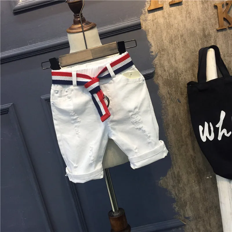2-6Years Children Shorts for Baby Broken Hole Summer Trousers Boys Shorts Kids Casual Shorts (Gift - White Belt
2-6Years Children Shorts for Baby Broken Hole Summer Trousers Boys Shorts Kids Casual Shorts (Gift - White Belt