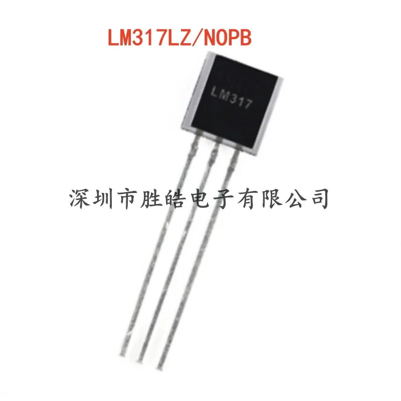 (10PCS) NEW LM317LZ/NOPB Adjustable Linear Regulator Chip TO-92-3 LM317LZ/NOPB Integrated Circuit
(10PCS) NEW LM317LZ/NOPB Adjustable Linear Regulator Chip TO-92-3 LM317LZ/NOPB Integrated Circuit