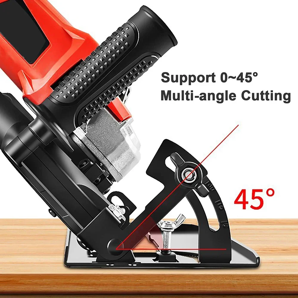 Grinder Hand To Cutter Electric Kit Circular ToolAccessories Power Free Dust Converter Saw 45°Adjustable Bracket Angle Converter
Grinder Hand To Cutter Electric Kit Circular ToolAccessories Power Free Dust Converter Saw 45°Adjustable Bracket Angle Converter