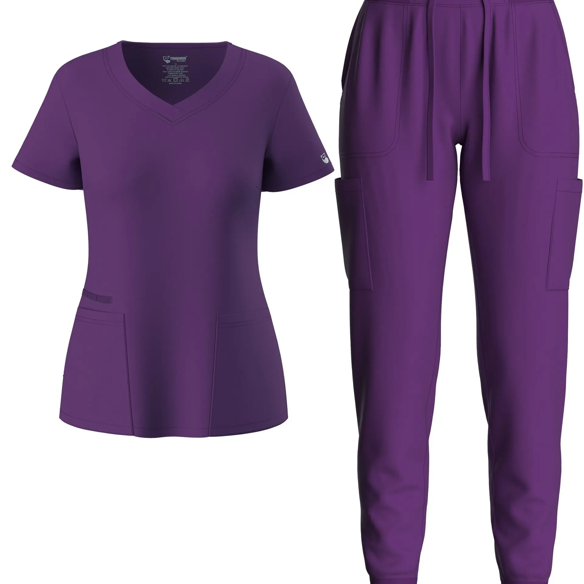 Hospital Doctors' Clothes, Short Sleeved Suit, V-Neck Fashionable Women's Casual Wear, Pet Hospital Hand Washing Clothes
Hospital Doctors' Clothes, Short Sleeved Suit, V-Neck Fashionable Women's Casual Wear, Pet Hospital Hand Washing Clothes
