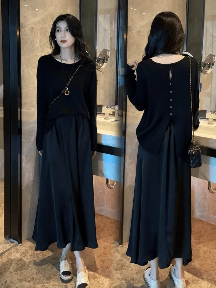 Slimming Knitted Top And High Waist Skirt Two Piece Set with Button Design for Women Fashionable Summer Outfit
Slimming Knitted Top And High Waist Skirt Two Piece Set with Button Design for Women Fashionable Summer Outfit