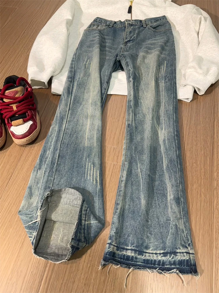 Мужские джинсы American High Street Vibe, осенне-зимние, с принтом в виде молнии, прямого кроя, повседневные, узкие, прямые штанины
Мужские джинсы American High Street Vibe, осенне-зимние, с принтом в виде молнии, прямого кроя, повседневные, узкие, прямые штанины