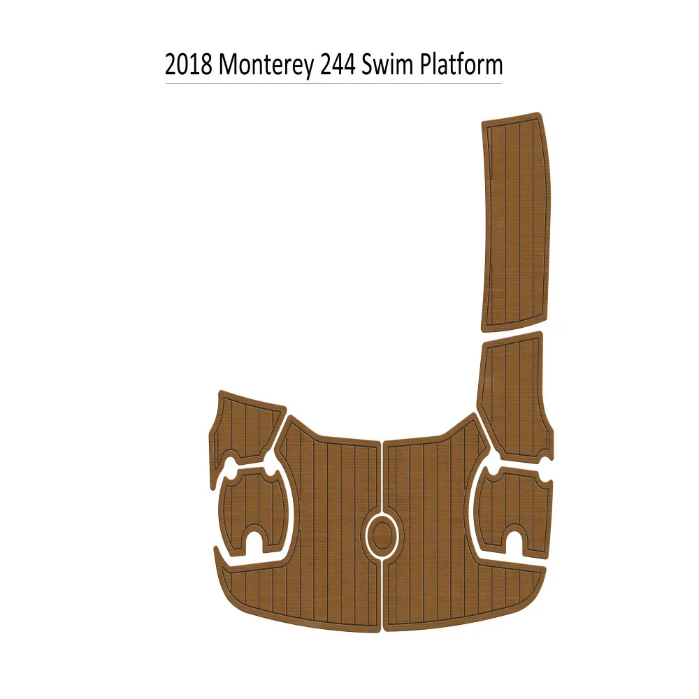 2018 Monterey 244 Swim Platfrom Step Pad Boat EVA Foam Faux Teak Deck Floor Mat
2018 Monterey 244 Swim Platfrom Step Pad Boat EVA Foam Faux Teak Deck Floor Mat