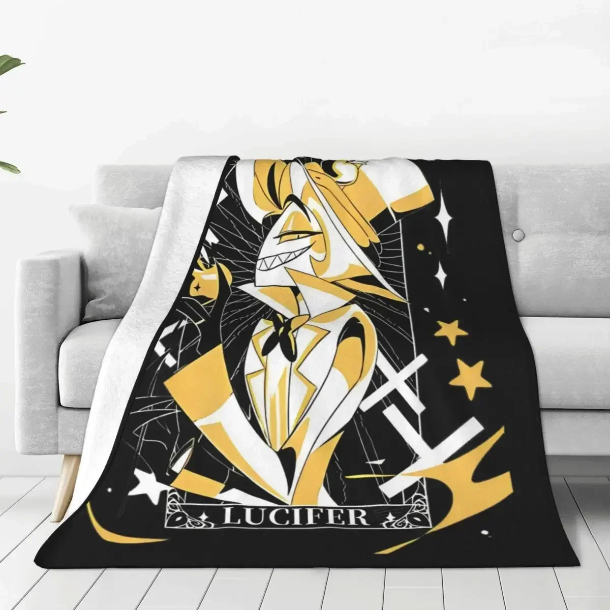 Lucifer MorningStar Hazbins Hotels Fleece Throw Blankets Blankets for Home Car Soft Quilt
Lucifer MorningStar Hazbins Hotels Fleece Throw Blankets Blankets for Home Car Soft Quilt