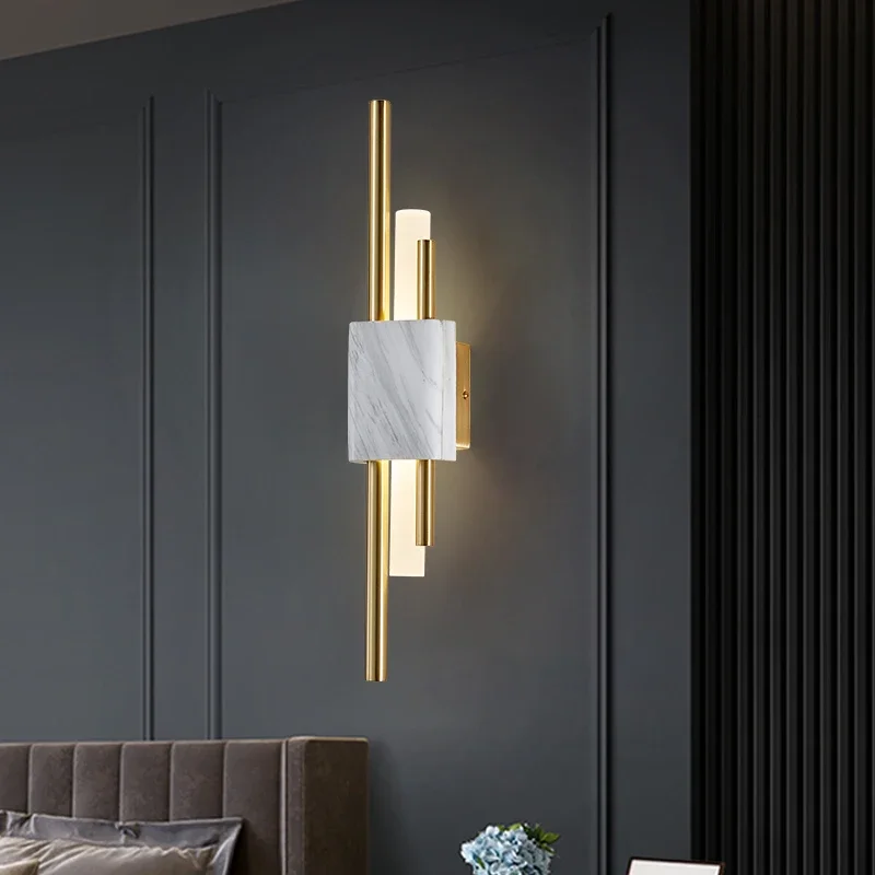Postmodern Bedroom Wall Light Living Room Hotel Decor Nordic American Background Sconce Model Department Decorative Wall Lamps
Postmodern Bedroom Wall Light Living Room Hotel Decor Nordic American Background Sconce Model Department Decorative Wall Lamps