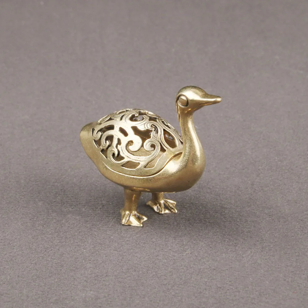 Duck Shaped Incense Burner Craft Decoration Home Decorations Living Room Table Desk Goose Metal LED Lighting nament
Duck Shaped Incense Burner Craft Decoration Home Decorations Living Room Table Desk Goose Metal LED Lighting nament