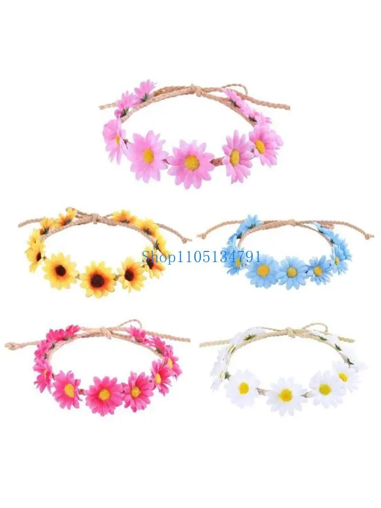 98 км Boho Цветочная повязка на голову Венок для волос Цветочная гирлянда Корона Головной убор с лентой
98 км Boho Цветочная повязка на голову Венок для волос Цветочная гирлянда Корона Головной убор с лентой