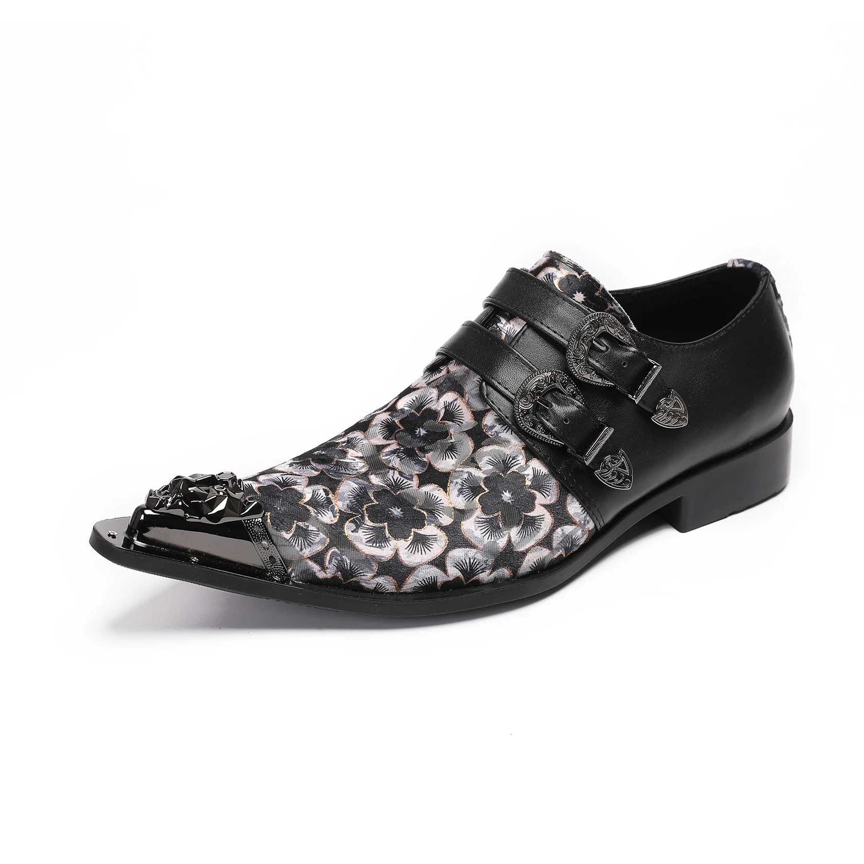 New men's Oxford shoes with buckle and large floral leather formal party and wedding shoes zapatos hombre marcas lujo
New men's Oxford shoes with buckle and large floral leather formal party and wedding shoes zapatos hombre marcas lujo