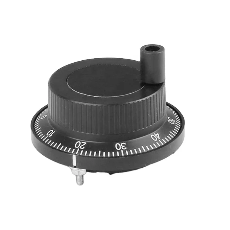 Electronic Handwheel CNC Manual Pulse Generator Black Plastic Handwheel Encoder
Electronic Handwheel CNC Manual Pulse Generator Black Plastic Handwheel Encoder