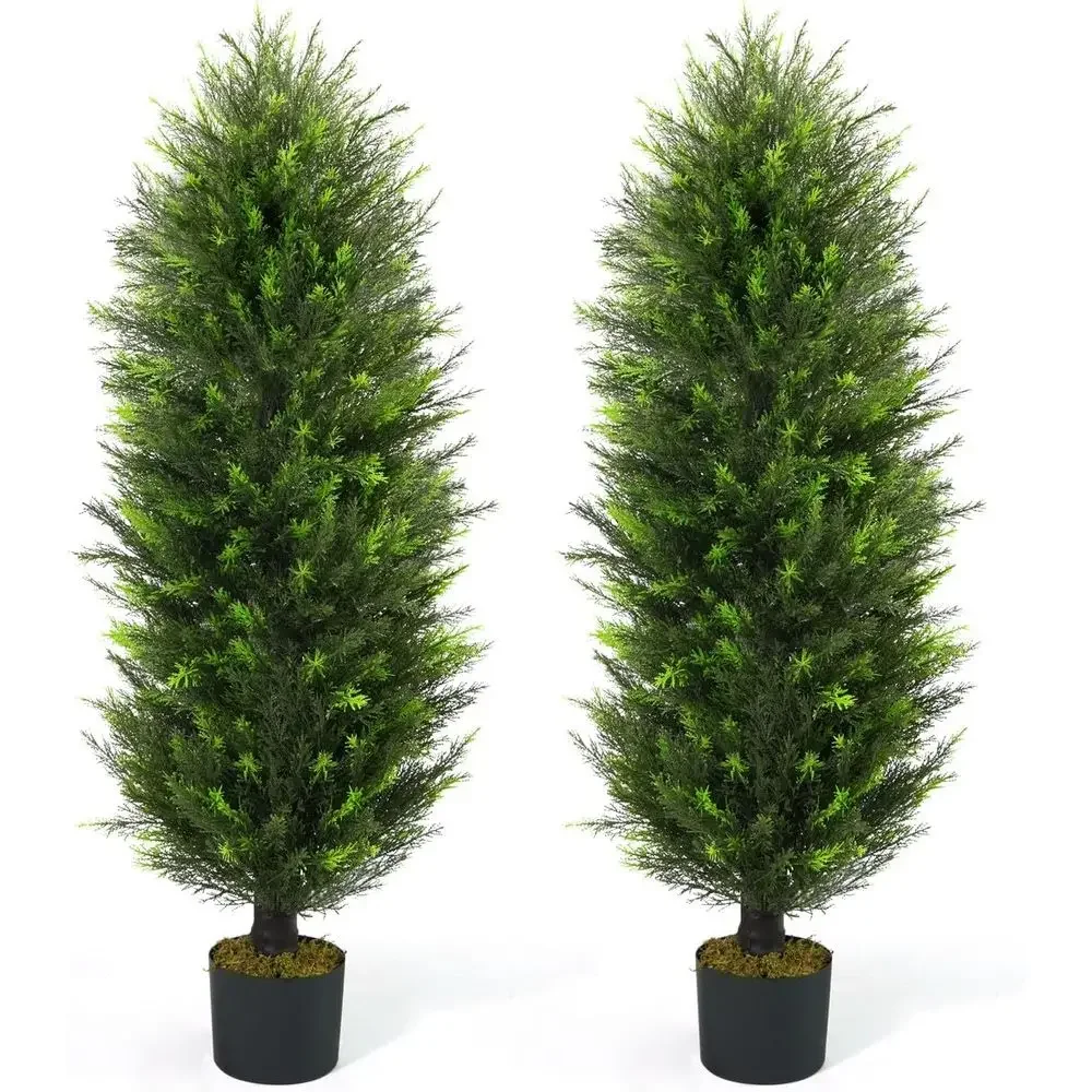 48 Inch UV-Resistant Artificial Boxwood Topiary with Dried Moss, Suitable for Indoor and Outdoor Decor
48 Inch UV-Resistant Artificial Boxwood Topiary with Dried Moss, Suitable for Indoor and Outdoor Decor