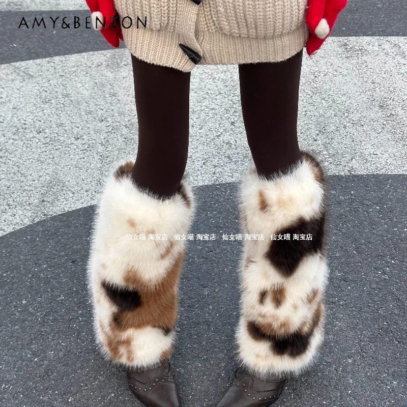 Оригинальные женские носки в стиле ретро Y2K для модниц, осень-зима 2025, новые, милые, стильные, универсальные, теплые флисовые гетры для женщин
Оригинальные женские носки в стиле ретро Y2K для модниц, осень-зима 2025, новые, милые, стильные, универсальные, теплые флисовые гетры для женщин