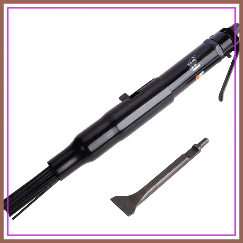 Needle Scaler, WORKPAD 19 Needles, Standard Duty Pneumatic Tool with Wide Angle Chisel Set
Needle Scaler, WORKPAD 19 Needles, Standard Duty Pneumatic Tool with Wide Angle Chisel Set