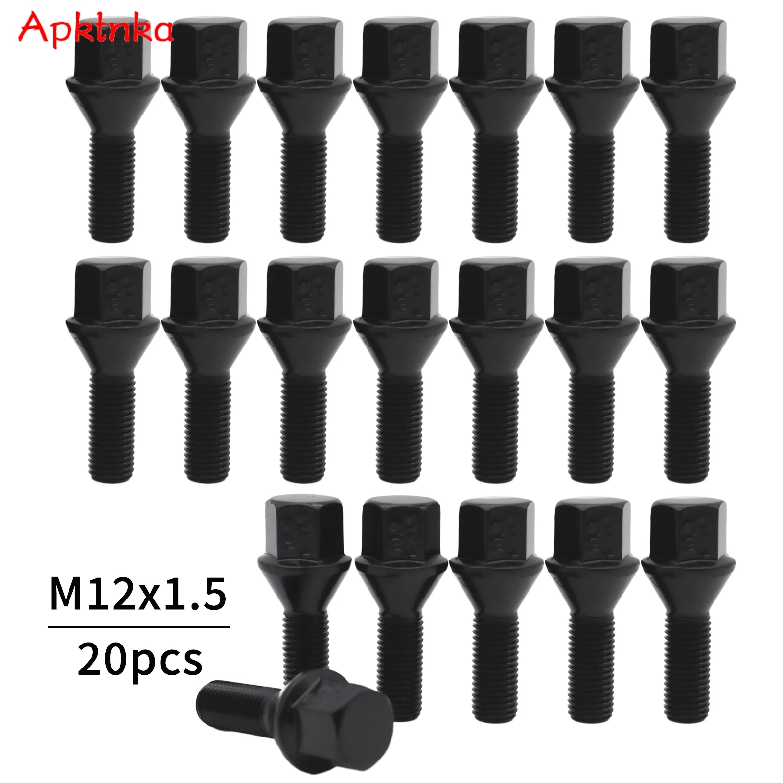 20x Car Alloy Wheel Bolts Lugs Nuts M12x1.5 17mm Hex Black For BMW 1 3 5 7 Series Z1 Z3 Z4 E81 E87 E46 E90 E93 Mini R50 R53 R56
20x Car Alloy Wheel Bolts Lugs Nuts M12x1.5 17mm Hex Black For BMW 1 3 5 7 Series Z1 Z3 Z4 E81 E87 E46 E90 E93 Mini R50 R53 R56