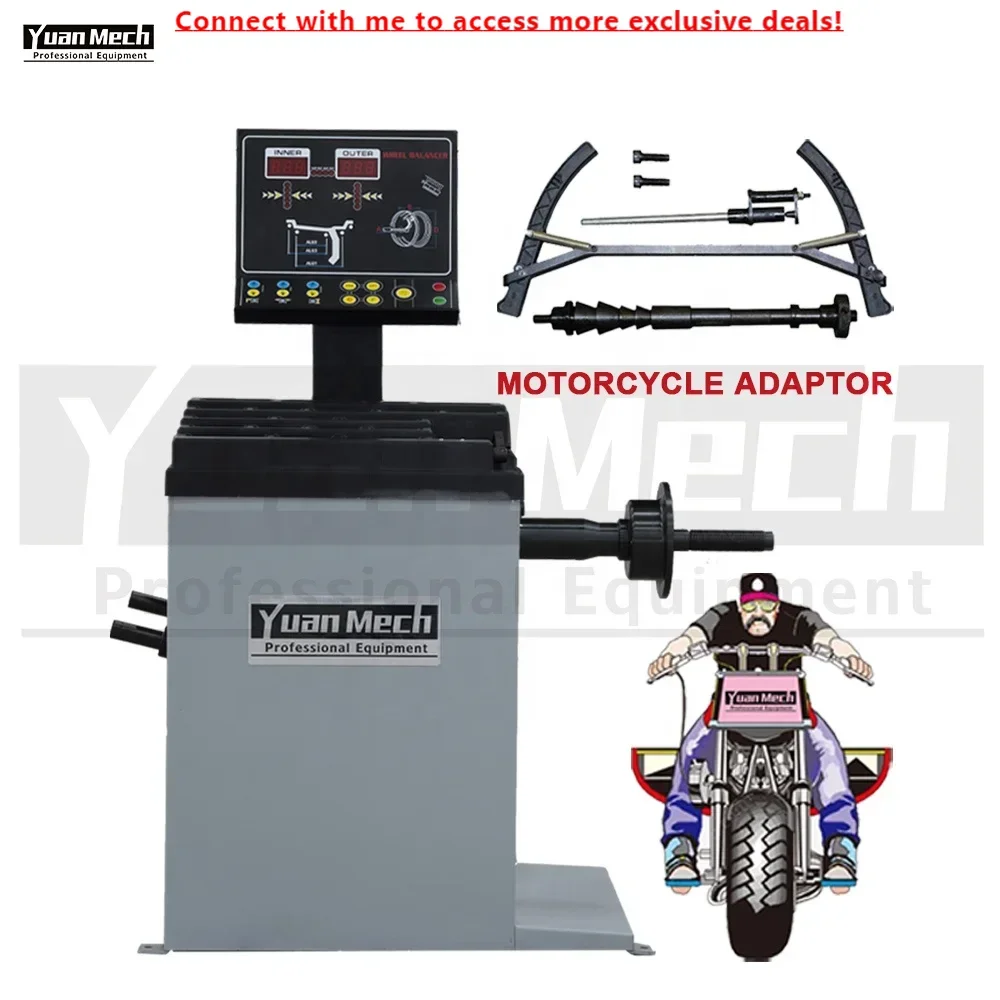 High Performance YuanMech B657M Tire Wheel Balancer Smart Balancing Machine For Motorcycle
High Performance YuanMech B657M Tire Wheel Balancer Smart Balancing Machine For Motorcycle