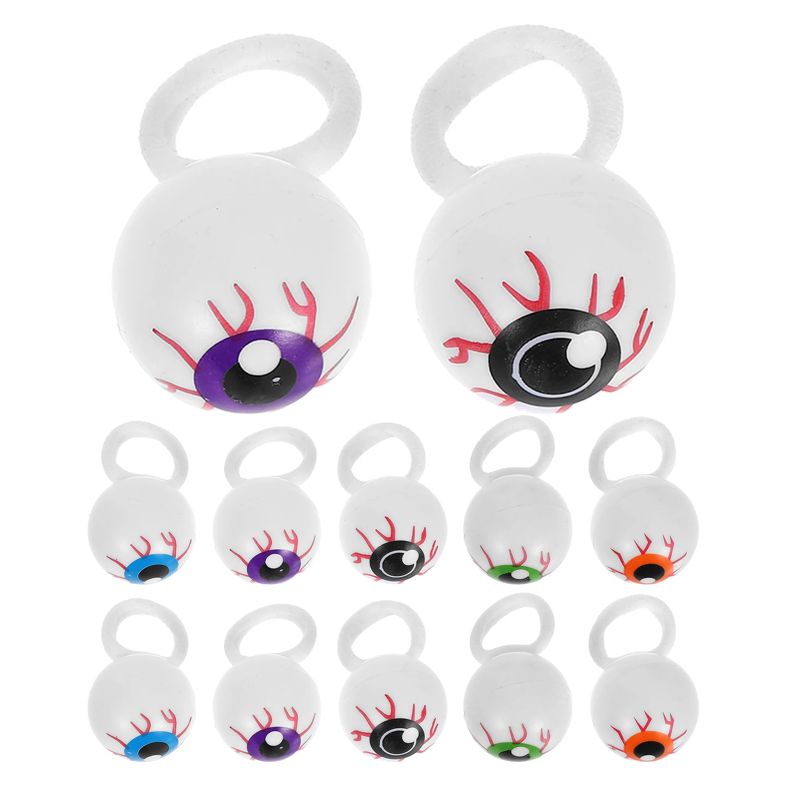 15 Pcs Eyeball Ring Hair Ties Multi Color Elastic Bands Girls Ponytail Holders Finger Rings Halloween Accessories Prank Toy Kids
15 Pcs Eyeball Ring Hair Ties Multi Color Elastic Bands Girls Ponytail Holders Finger Rings Halloween Accessories Prank Toy Kids