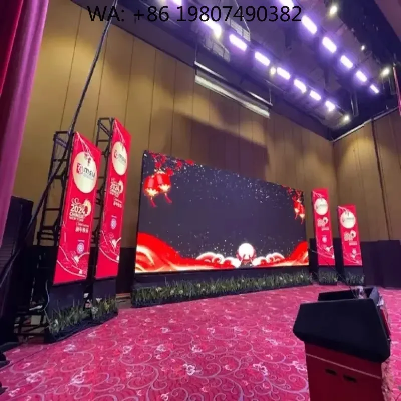 High Rental LED Display P2.6 P2.976 P3.91 for Stage Event Die-Casting Aluminum Cabinet Refresh Rate 3840Hz LED Video Wall
High Rental LED Display P2.6 P2.976 P3.91 for Stage Event Die-Casting Aluminum Cabinet Refresh Rate 3840Hz LED Video Wall