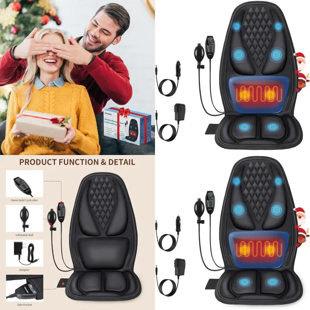 Массажная подушка с подогревом, 3D-поддержкой и вибрационным массажем для полного облегчения боли в теле, идеальный подарок на День святого Валентина, для любимых.
Массажная подушка с подогревом, 3D-поддержкой и вибрационным массажем для полного облегчения боли в теле, идеальный подарок на День святого Валентина, для любимых.