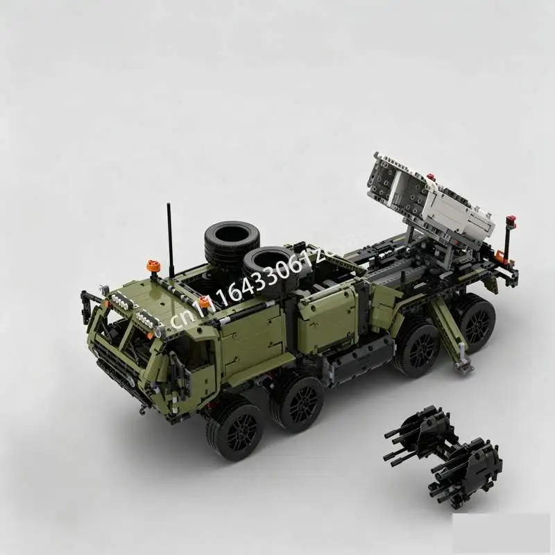 4400Parts Wrecker Truck 8x8 Land Rover Defender MOC Model Custom Puzzles Technical Assembly Educational Toy Creative Gift Blocks
4400Parts Wrecker Truck 8x8 Land Rover Defender MOC Model Custom Puzzles Technical Assembly Educational Toy Creative Gift Blocks