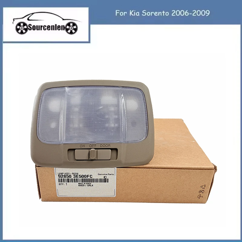 Original New Center Room Lamp Assy Beige For Kia Sorento 2006-2009 Overhead Console Room Lamp Assy 92850-3E500FC 928503E500
Original New Center Room Lamp Assy Beige For Kia Sorento 2006-2009 Overhead Console Room Lamp Assy 92850-3E500FC 928503E500